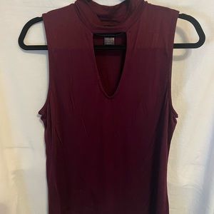 Cute sleeve less xl top